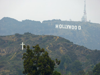 lettres hollywood